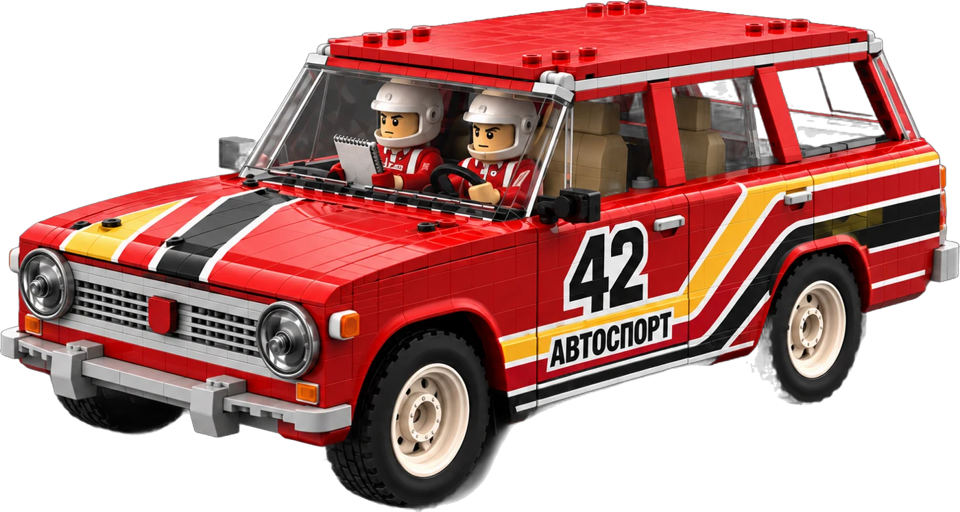 Модель ВАЗ-2102 Автоспорт
